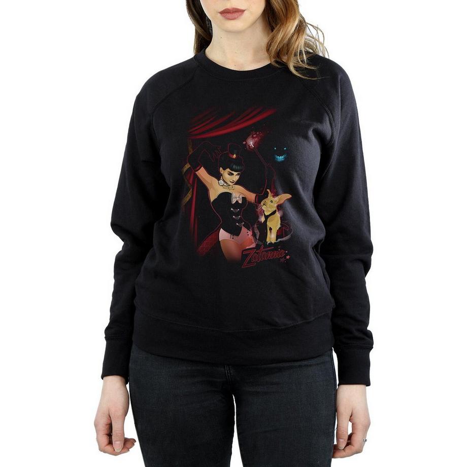DC COMICS Zatanna Grafikdruck Sweatshirt  