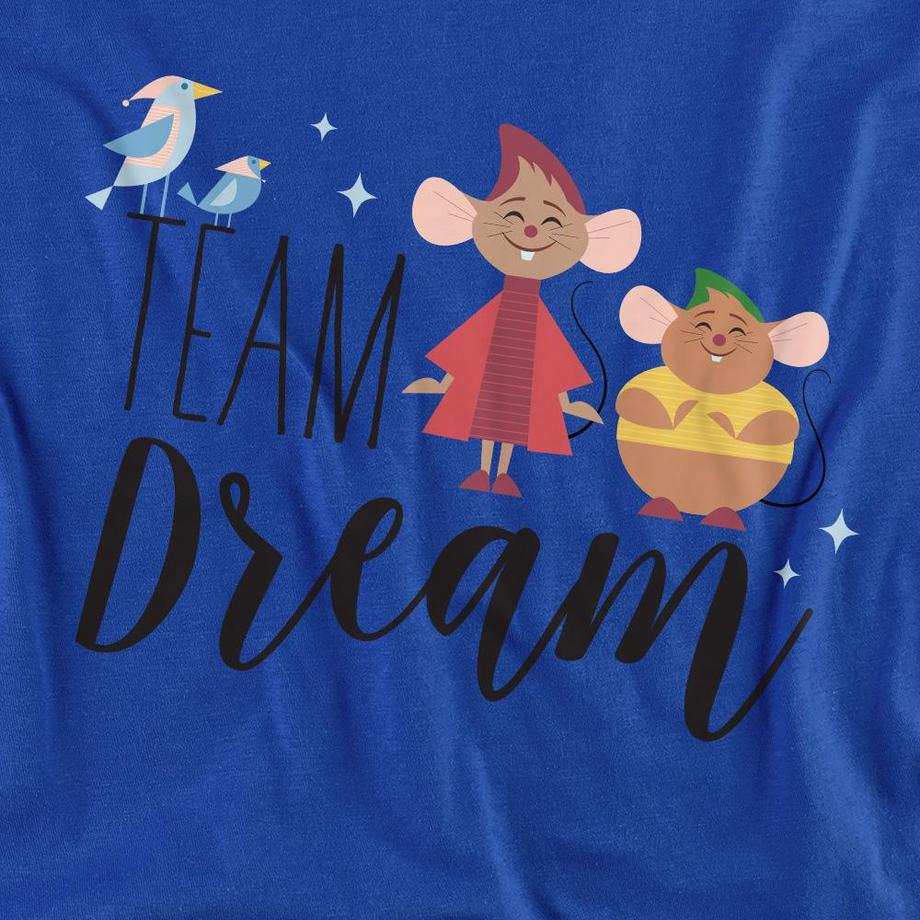 Cinderella  Team Dream Maglietta Giac E Gus 