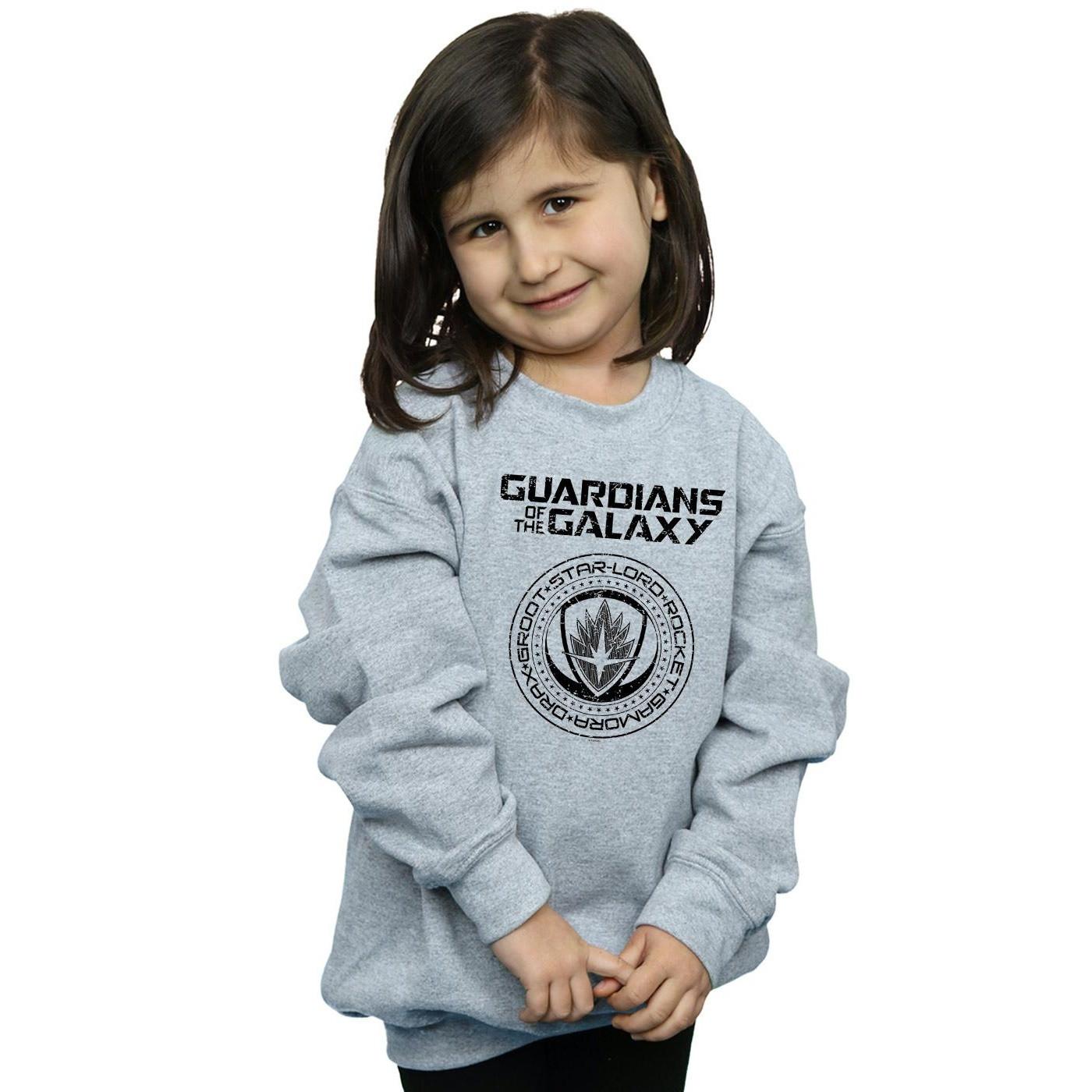 MARVEL  Guardians Of The Galaxy Vol. 2 Distressed Seal Sweatshirt 