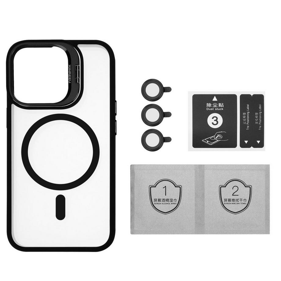 Cadorabo  iPhone 15 PRO MAX Hülle Magsafe kompatibel inkl. Kameralinsen Schutz 