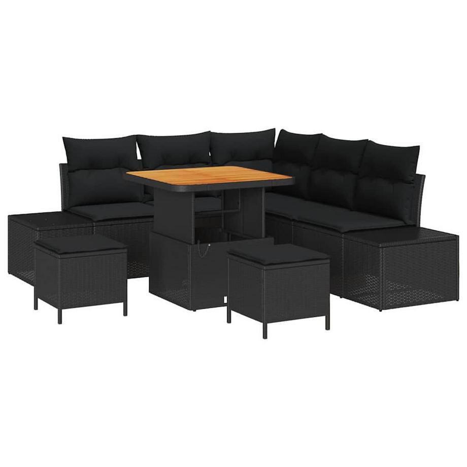 Mobilier de jardin poly rattan
