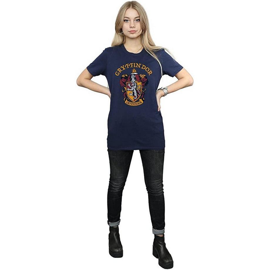 HARRY-POTTER Gryffindor Wappen Kurzarm T-Shirt  
