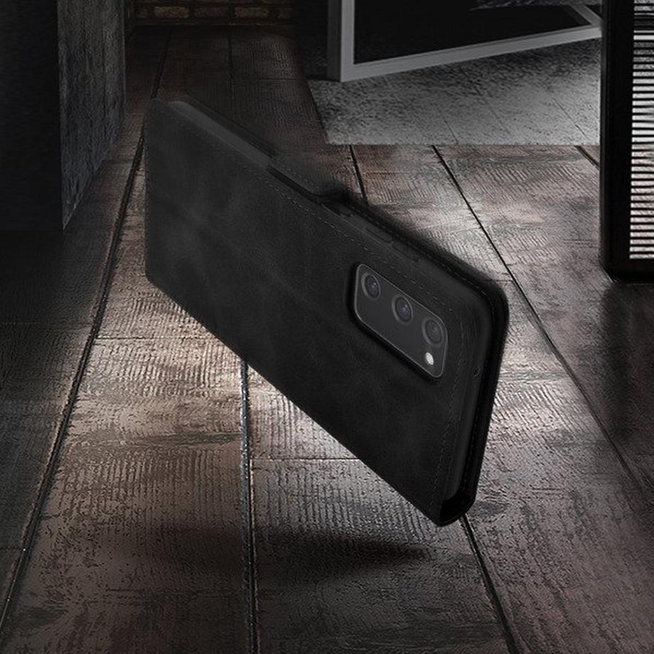 Avizar  Étui Samsung S20 FE Portefeuille Noir 