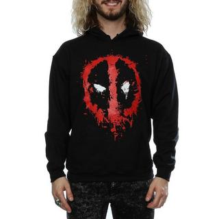 Deadpool Splatter Logo Hoodie  