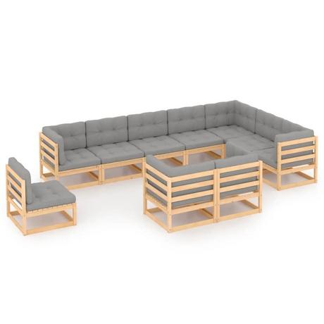 VidaXL Gartenmöbel-set holz  