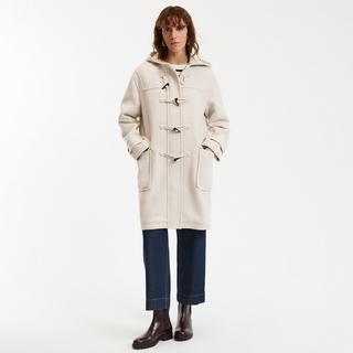 La Redoute Collections Duffle Coat Mi Long à Capuche  
