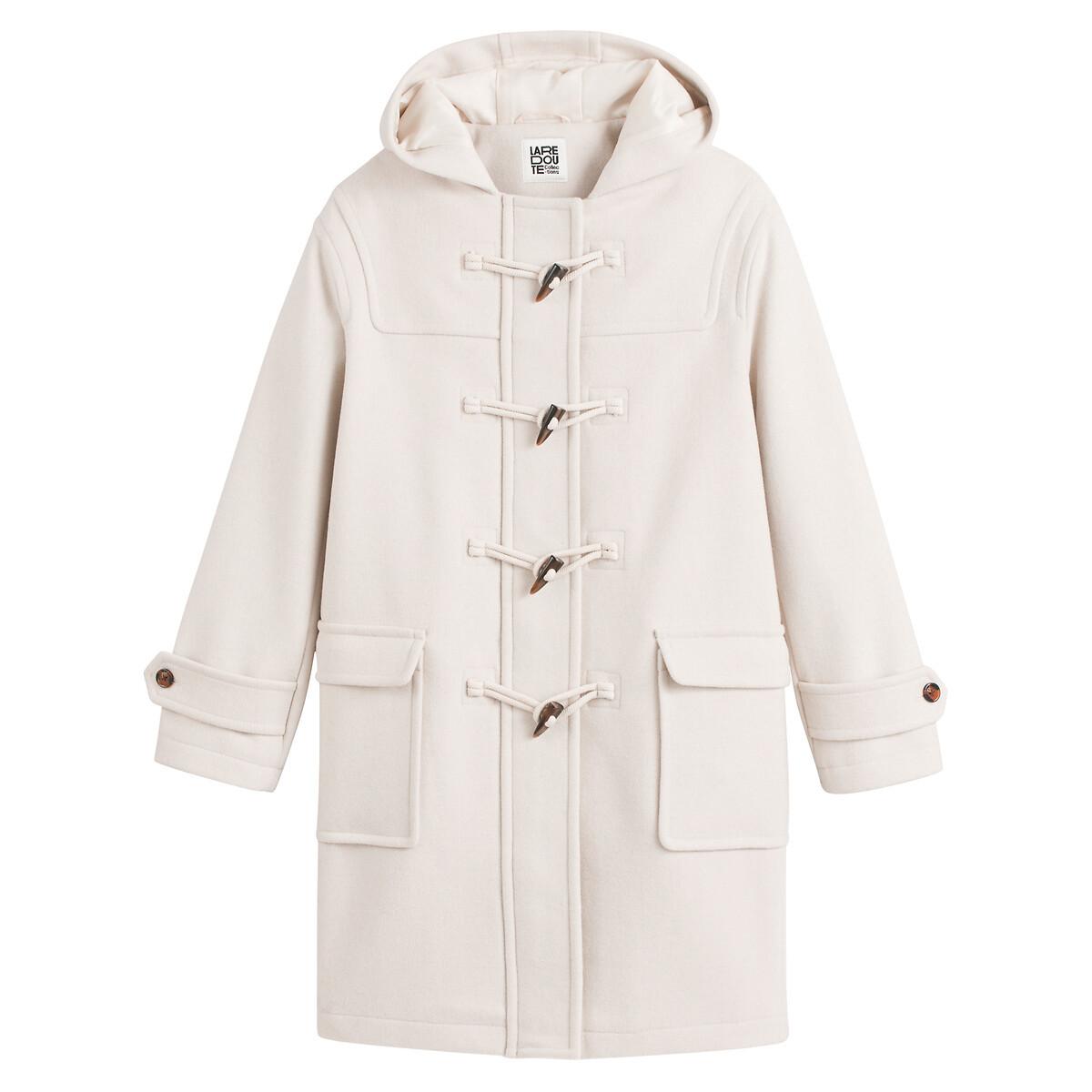 La Redoute Collections Duffle Coat Mi Long à Capuche  