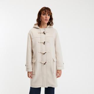 La Redoute Collections Duffle Coat Mi Long à Capuche  