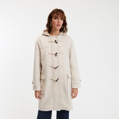 La Redoute Collections Duffle Coat Mi Long à Capuche  
