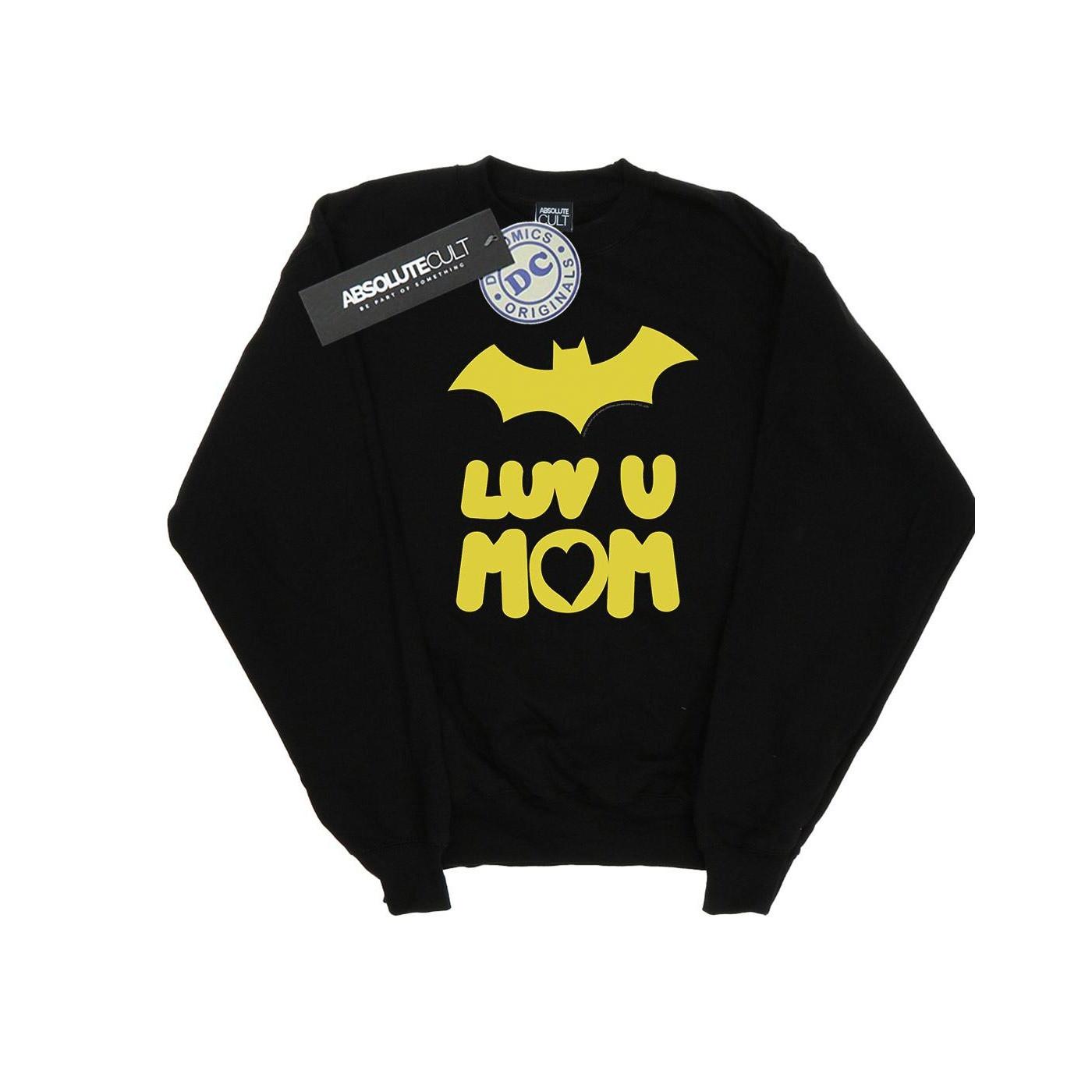 DC COMICS  Luv You Mom Sweatshirt 