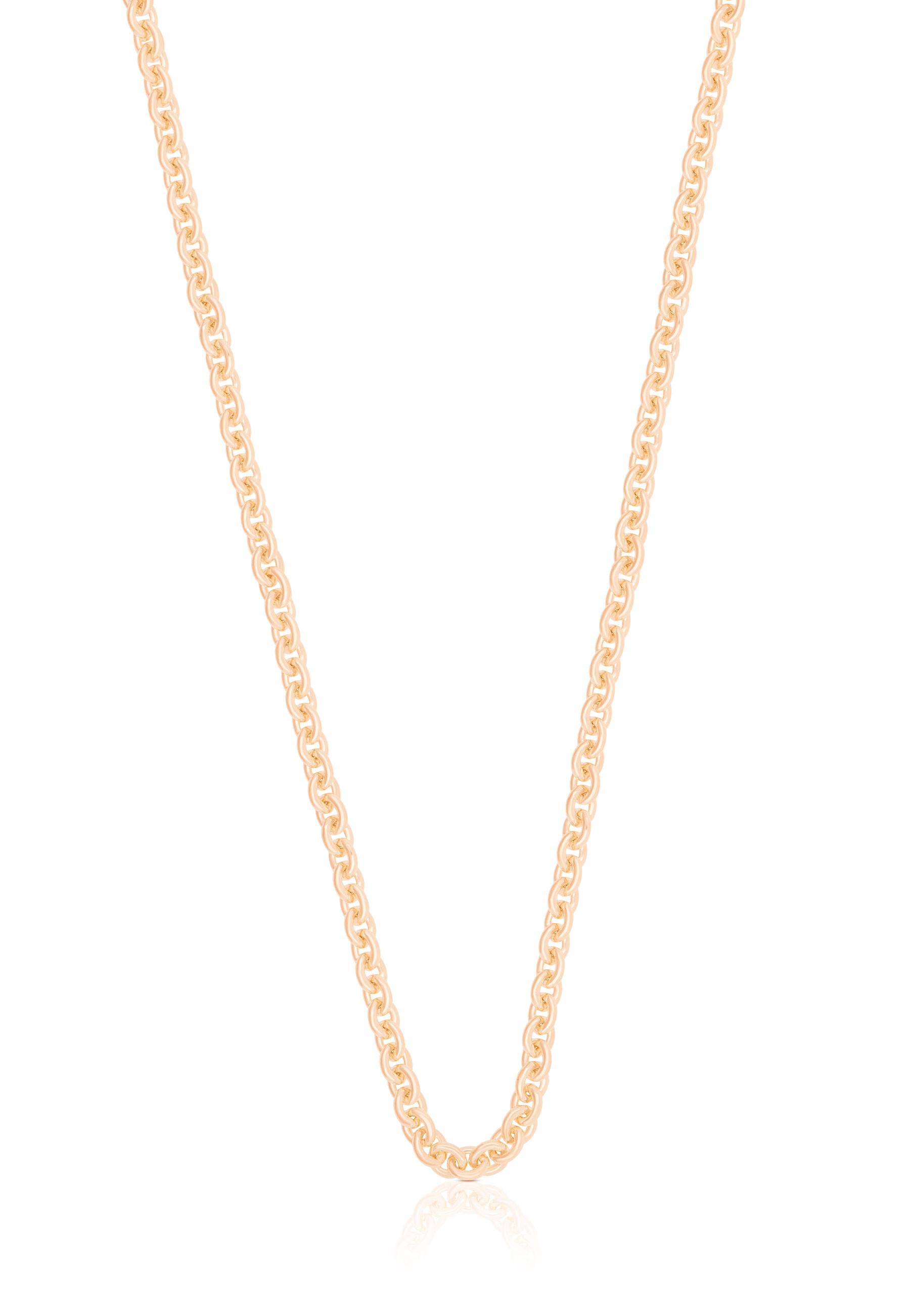 MUAU Schmuck  Collier Rundanker Rotgold 750, 3.05mm, 45cm 