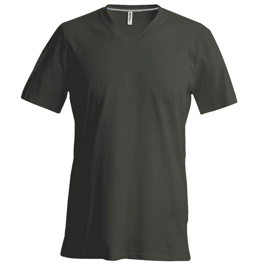 T-ShirtÀ Manches Courtes Et Col En V Coupe Cintrée