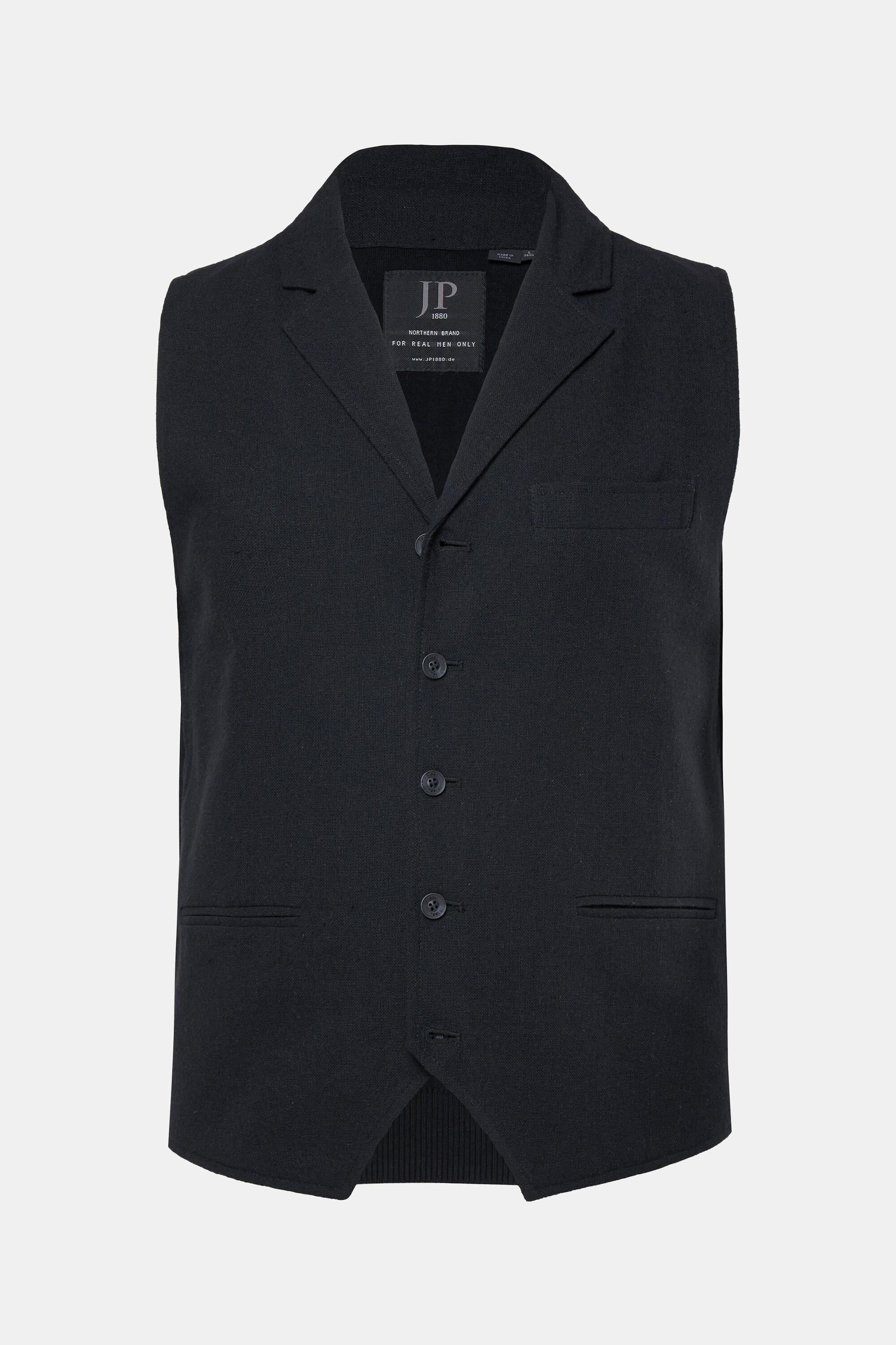 JP1880 FLEXNAMIC Gilet in Tweed con Retro in Maglia  