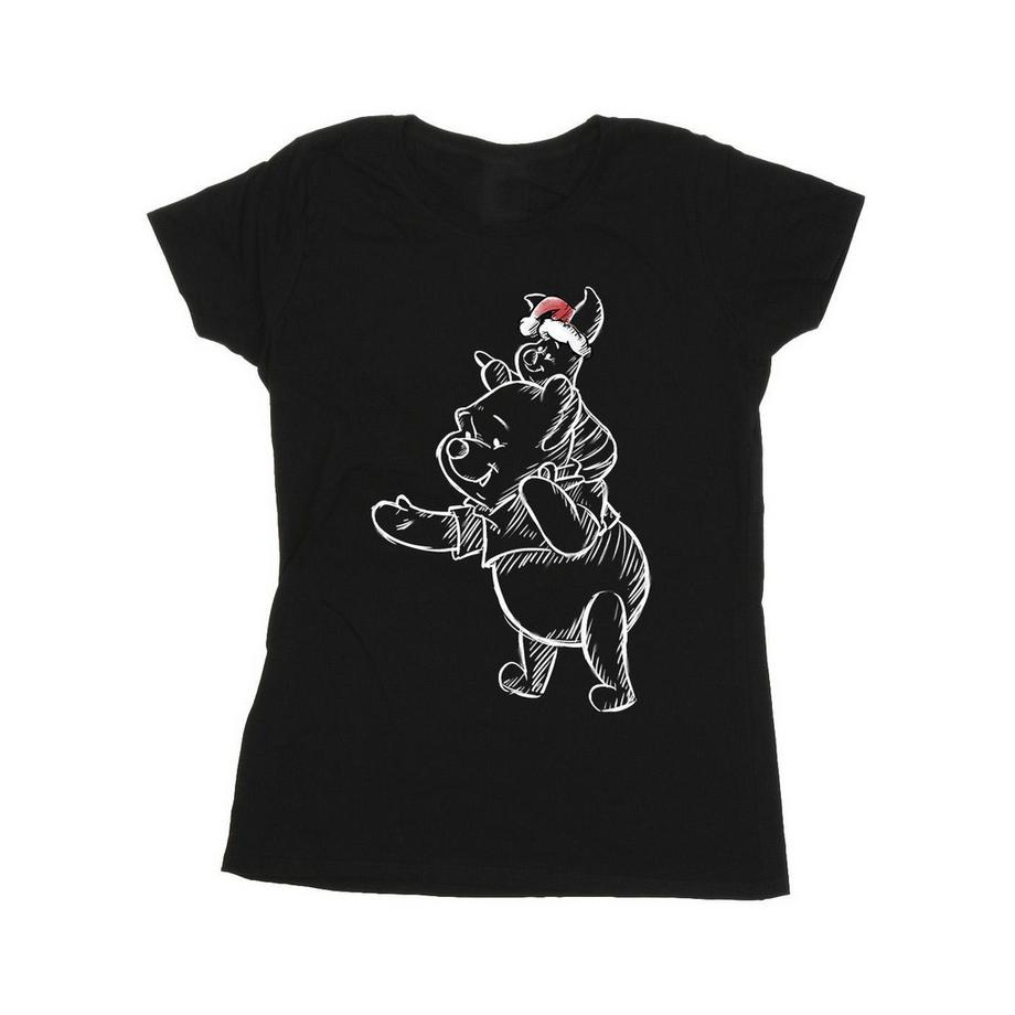 Disney Winnie Puuh Ferkel Weihnachts T-Shirt  