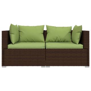 VidaXL Garten-lounge-set poly-rattan  