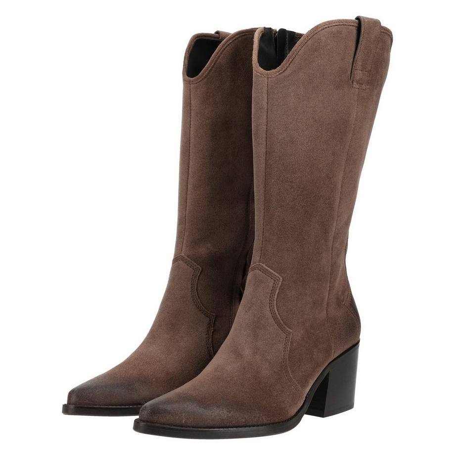 Paul Green Knielange Stiefel mit Reissverschluss  