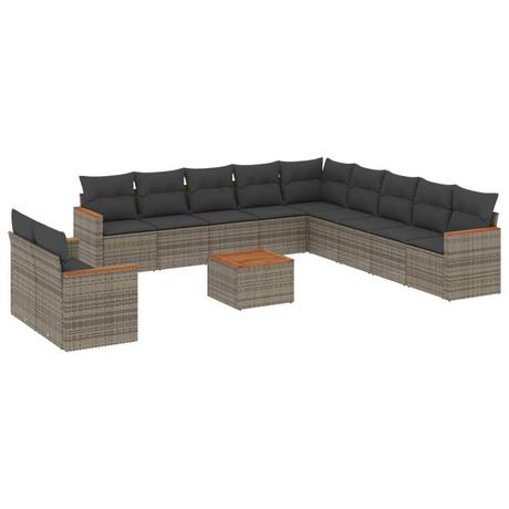 VidaXL Garten sofagarnitur poly-rattan  