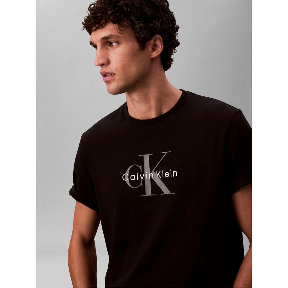 Calvin Klein Monogramm Logo T-Shirt  