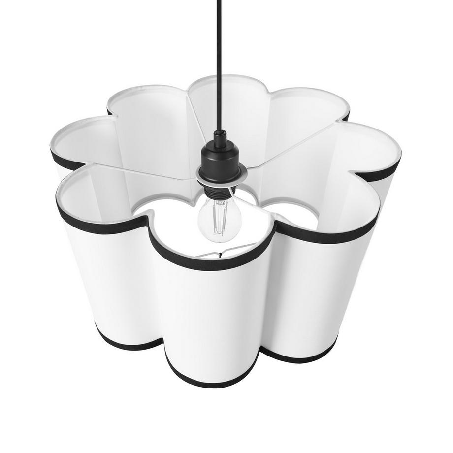 Beliani Lampadario en Nylon Classico PALAMAR  