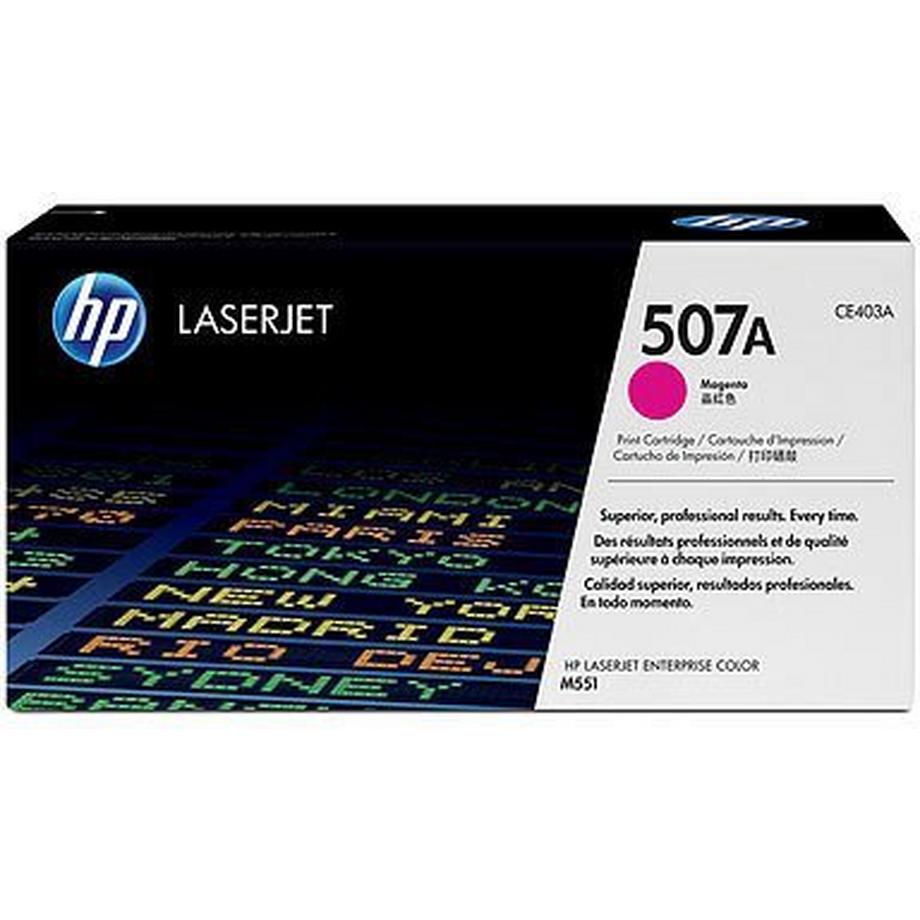 HP Toner-Modul 507A magenta CE403A LJ Enterprise 500 Col. 6000 S.