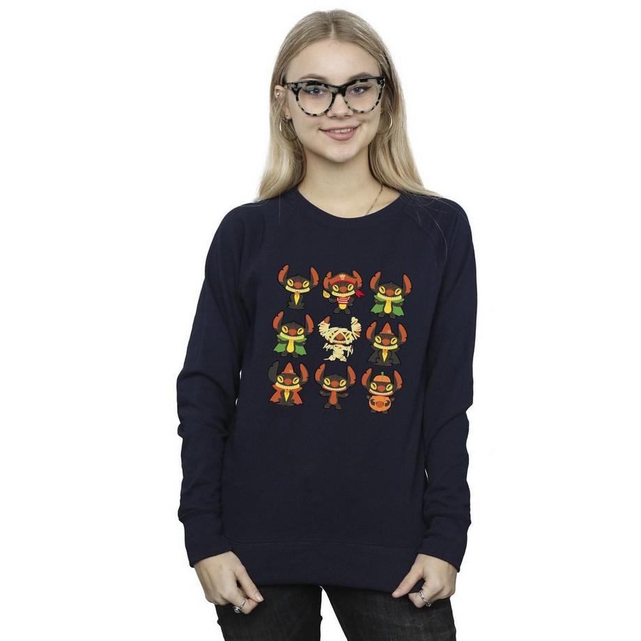 Disney Stitch Halloween Imprimé Graphique Sweatshirt  
