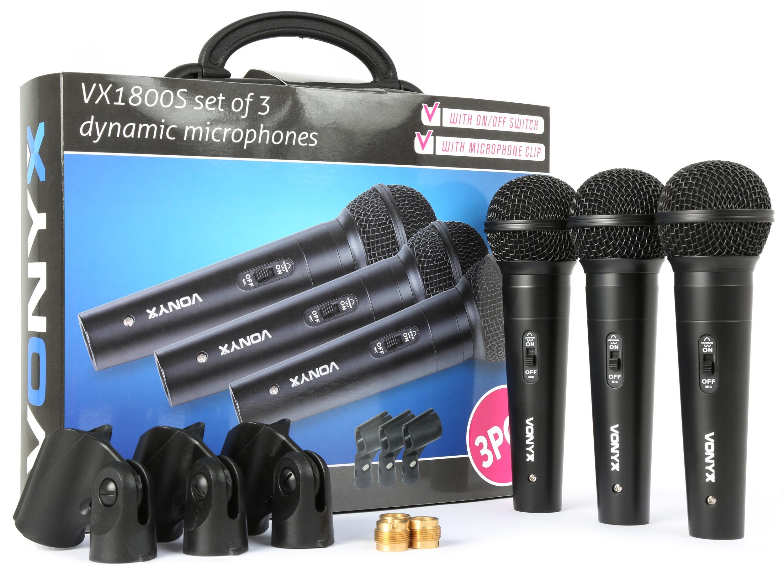 Vonyx  Vonyx VX1800S Nero Microfono per karaoke 
