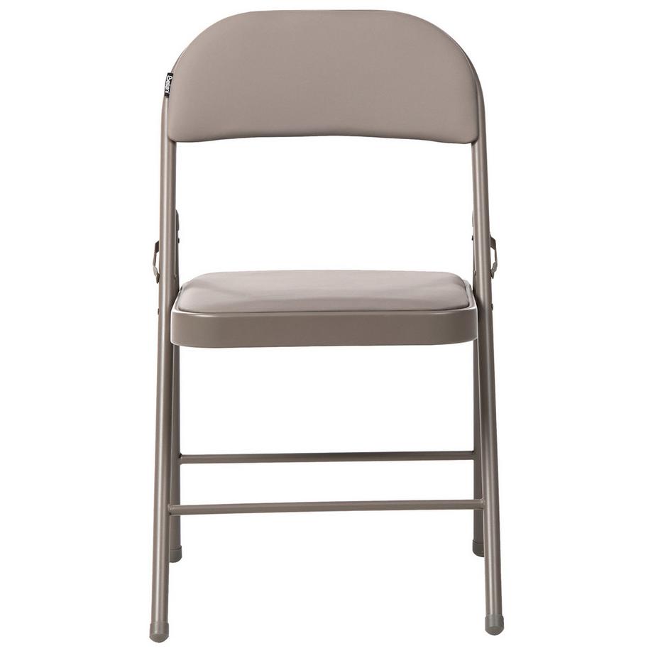 Beliani Lot de 4 chaises pliantes en Métal  SHASTA  