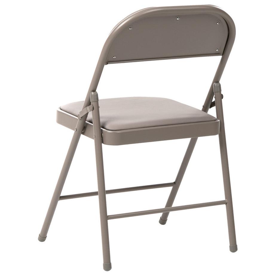 Beliani Lot de 4 chaises pliantes en Métal  SHASTA  