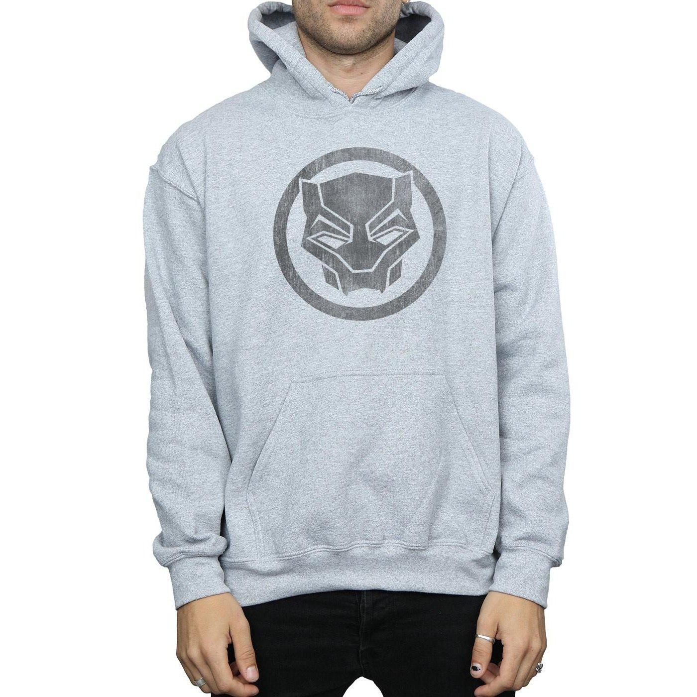 MARVEL Black Panther Logo Kapuzenpullover  