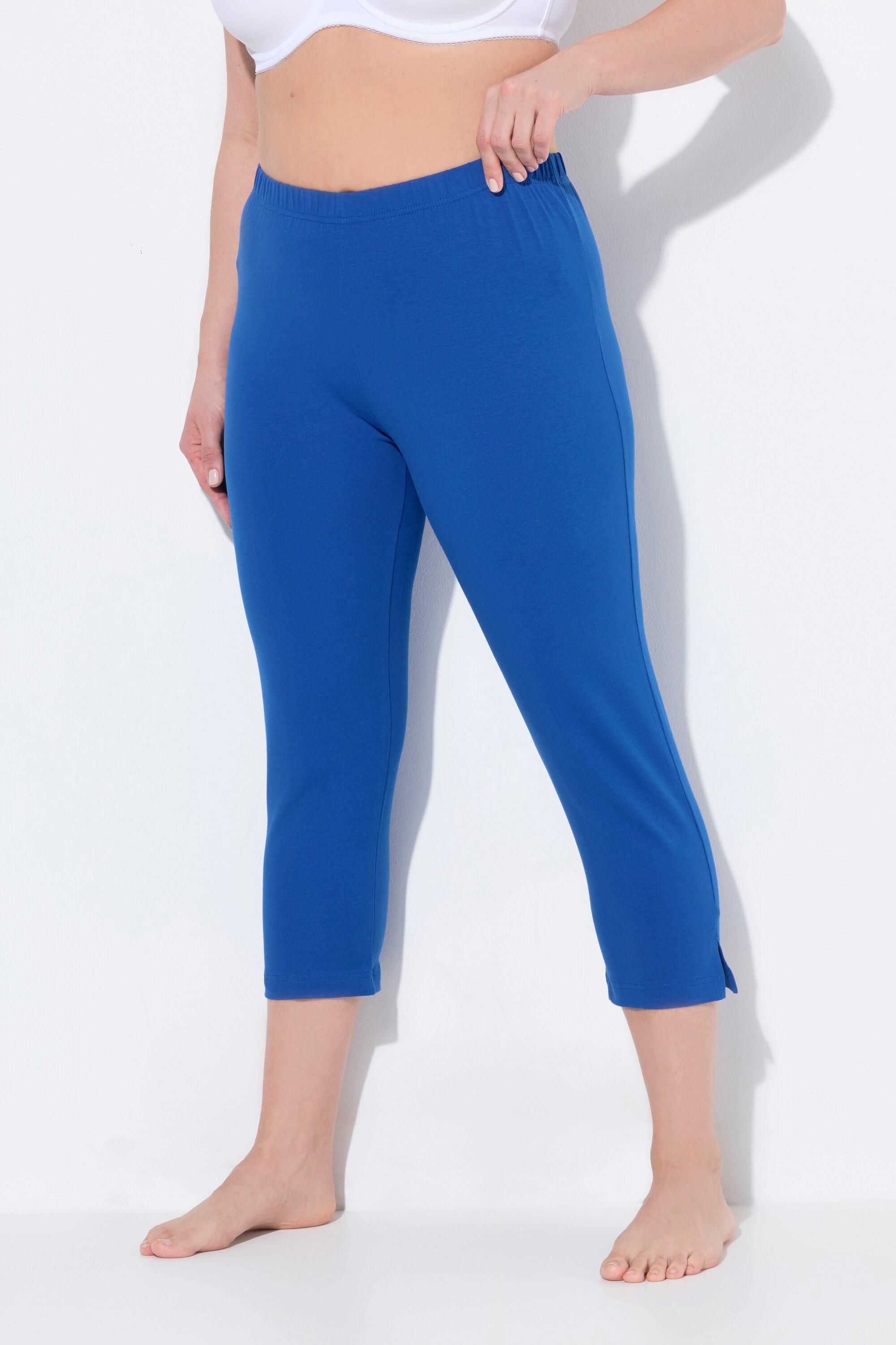 Ulla Popken Pantaloni Capri Lunghezza 7/8 Vita Elastica  