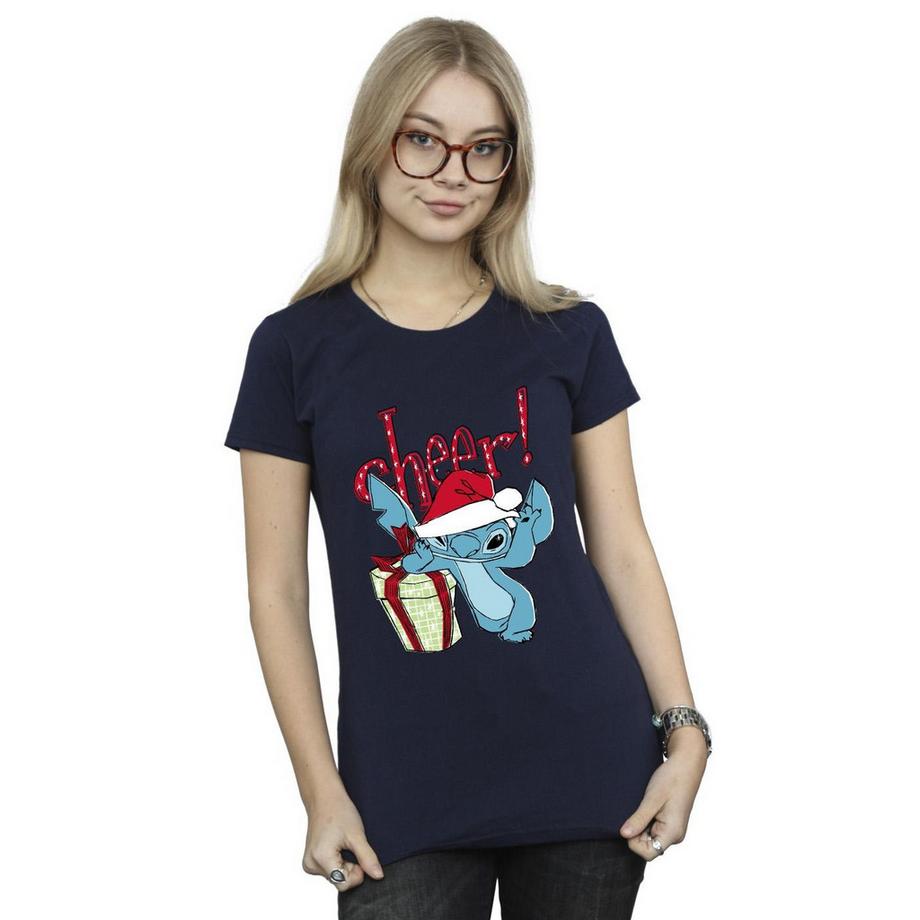 Disney Stitch Christmas Cheer T-Shirt Graphique  
