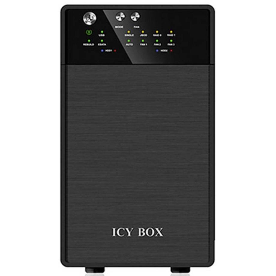 ICY Box  Raidsonic Externes 2-fach JBOD-System mit USB 3.0 