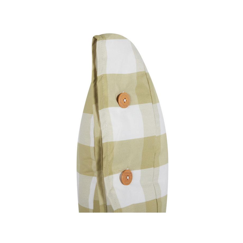 Beliani Dekokissen aus Polyester Rustikal TAMNINE  