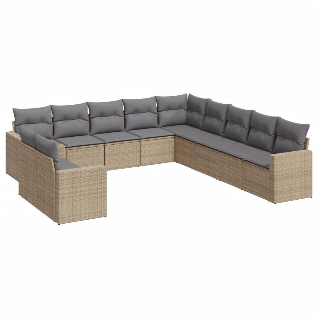 VidaXL Garten sofagarnitur poly-rattan  