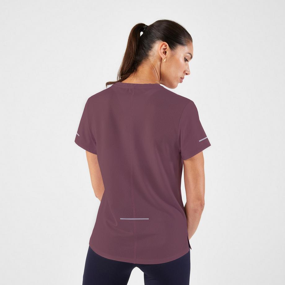 KIPRUN  T-shirt running donna traspirante poliestere 