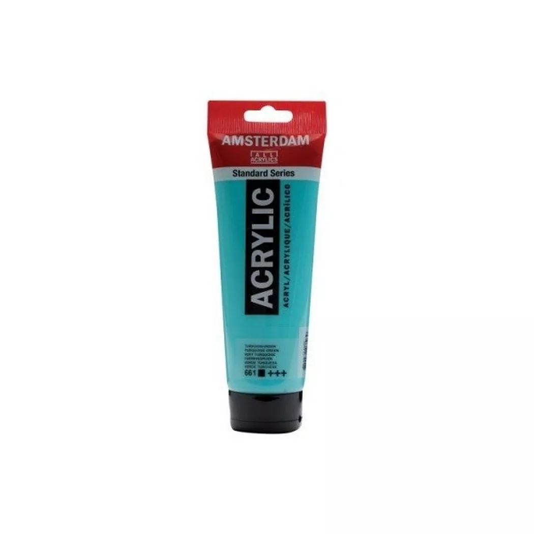 AMSTERDAM Peinture acrylique 250ml 17126610 turquoise 661