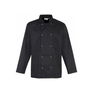 PREMIER Kochjacke Druckknöpfe Langarm  