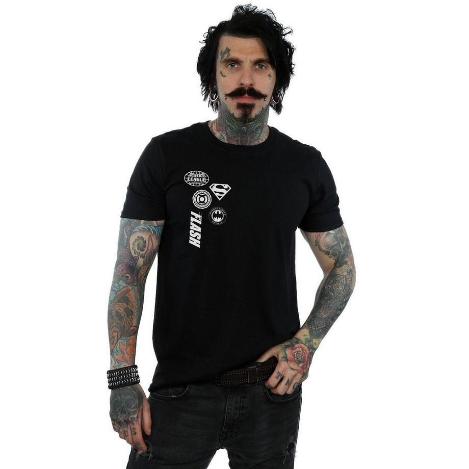 DC COMICS Justice League Bedrucktes T-Shirt  