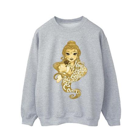 Disney  Beauty And The Beast Never Judge Sweatshirt 