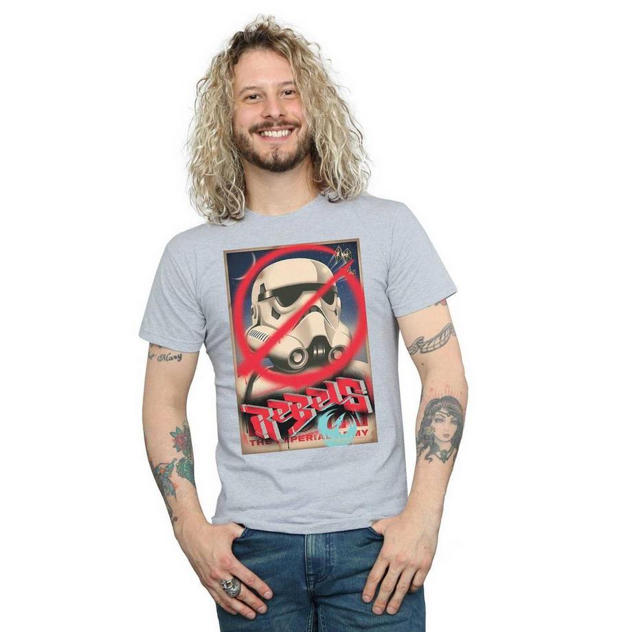 STAR WARS Rebels Grafikdruck T-Shirt  