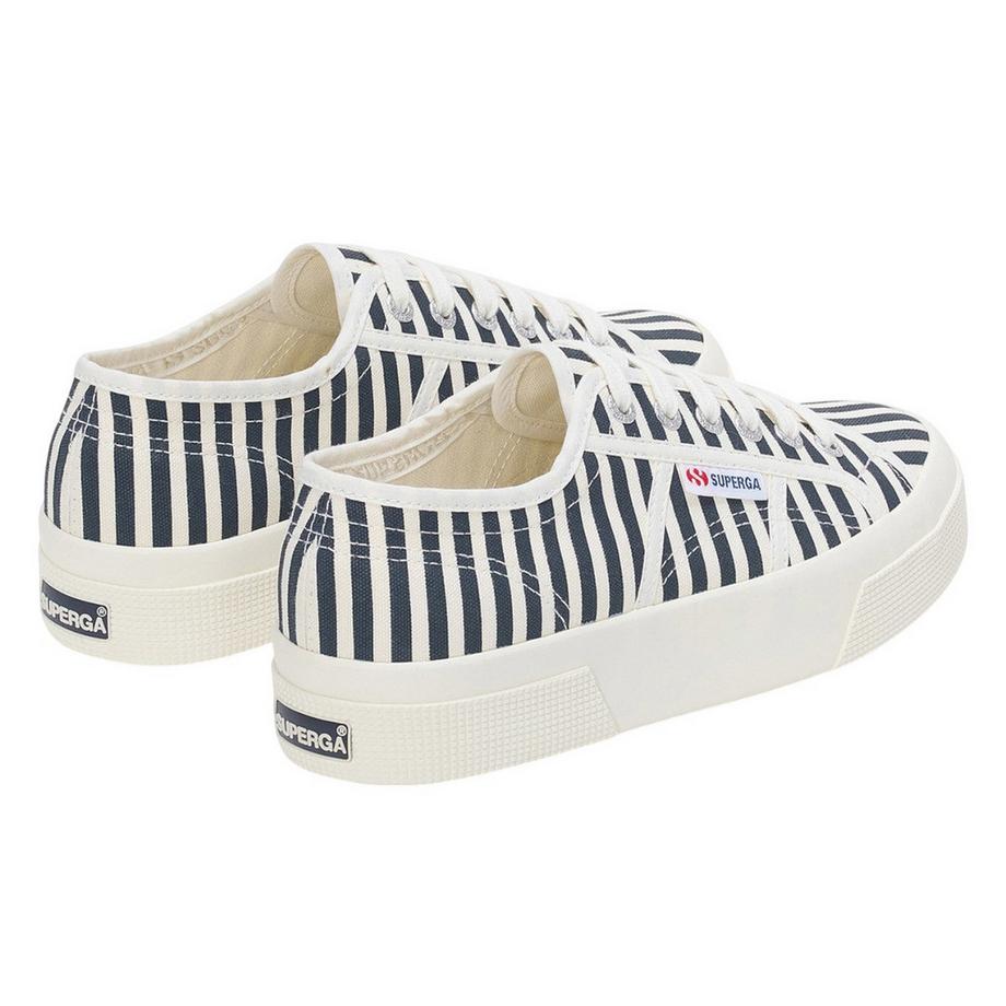 SUPERGA 2740 Bedruckte Plateau-Sneaker  