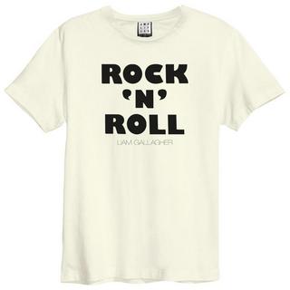 Amplified Rock N Roll Liam Gallagher Grafikdruck T-Shirt  