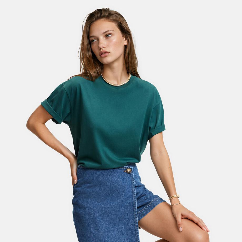 T-shirt loose en coton