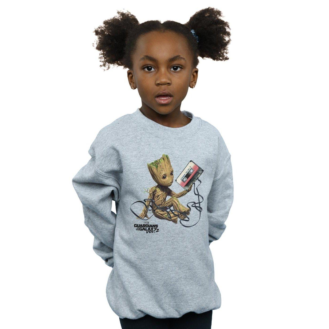 MARVEL  Guardians Of The Galaxy Groot Tape Sweatshirt 