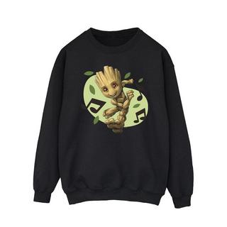 MARVEL  Guardians Of The Galaxy Groot Musical Notes Sweatshirt 