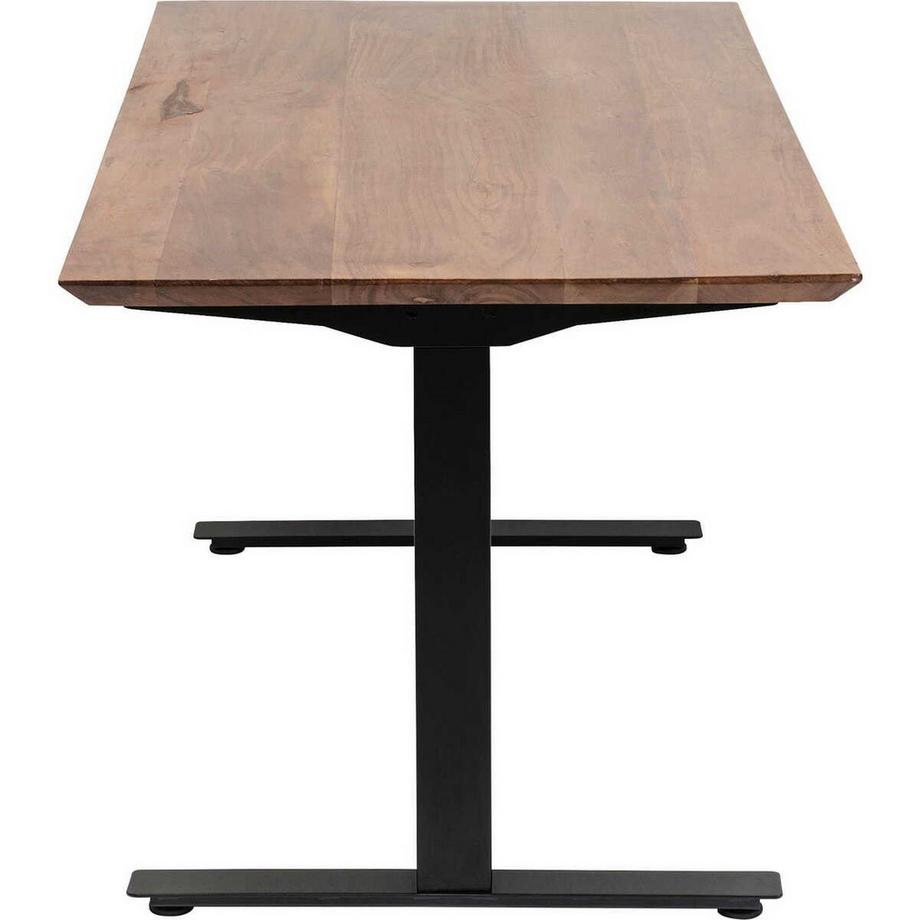 KARE Design Table Office Symphony réglable en hauteur Noir Foncé 160x80  