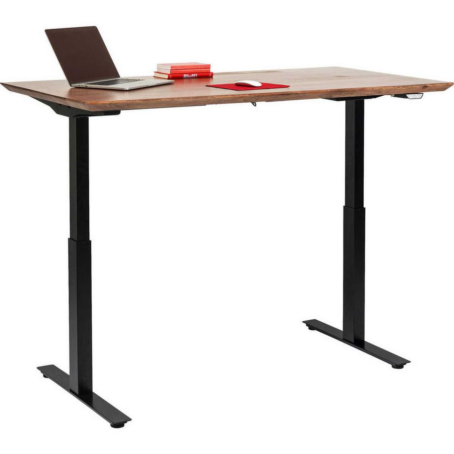 KARE Design Table Office Symphony réglable en hauteur Noir Foncé 160x80  