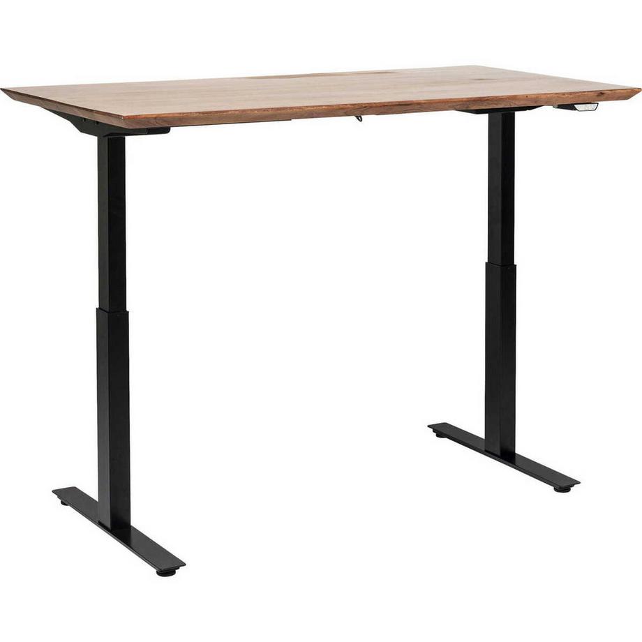 KARE Design Table Office Symphony réglable en hauteur Noir Foncé 160x80  