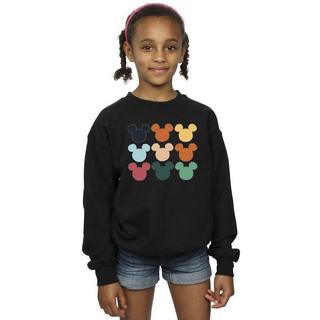 Disney  Mickey Mouse Heads Square Sweatshirt 