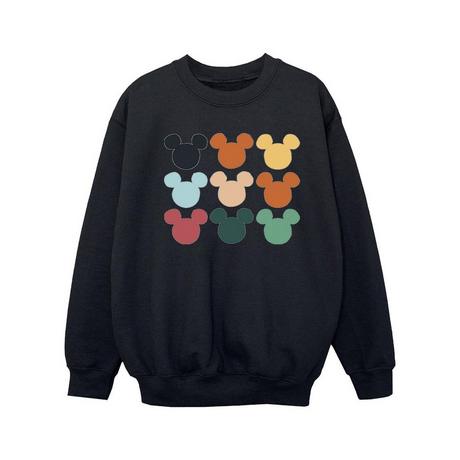 Disney  Mickey Mouse Heads Square Sweatshirt 